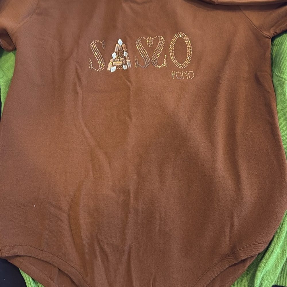 Brown Short Sleeve Bodysuit
